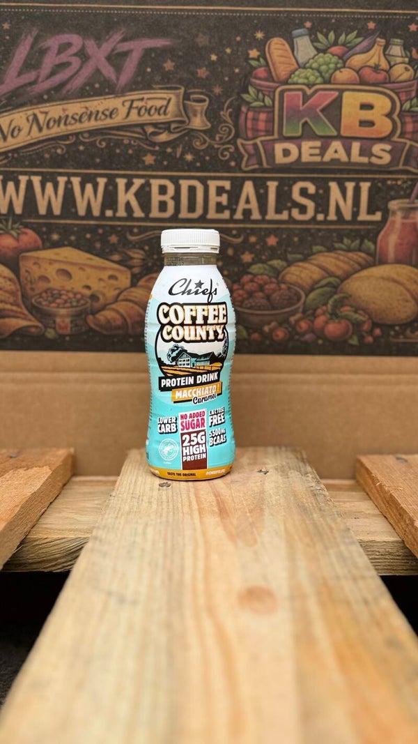 Chiefs protien drink machiato caramel