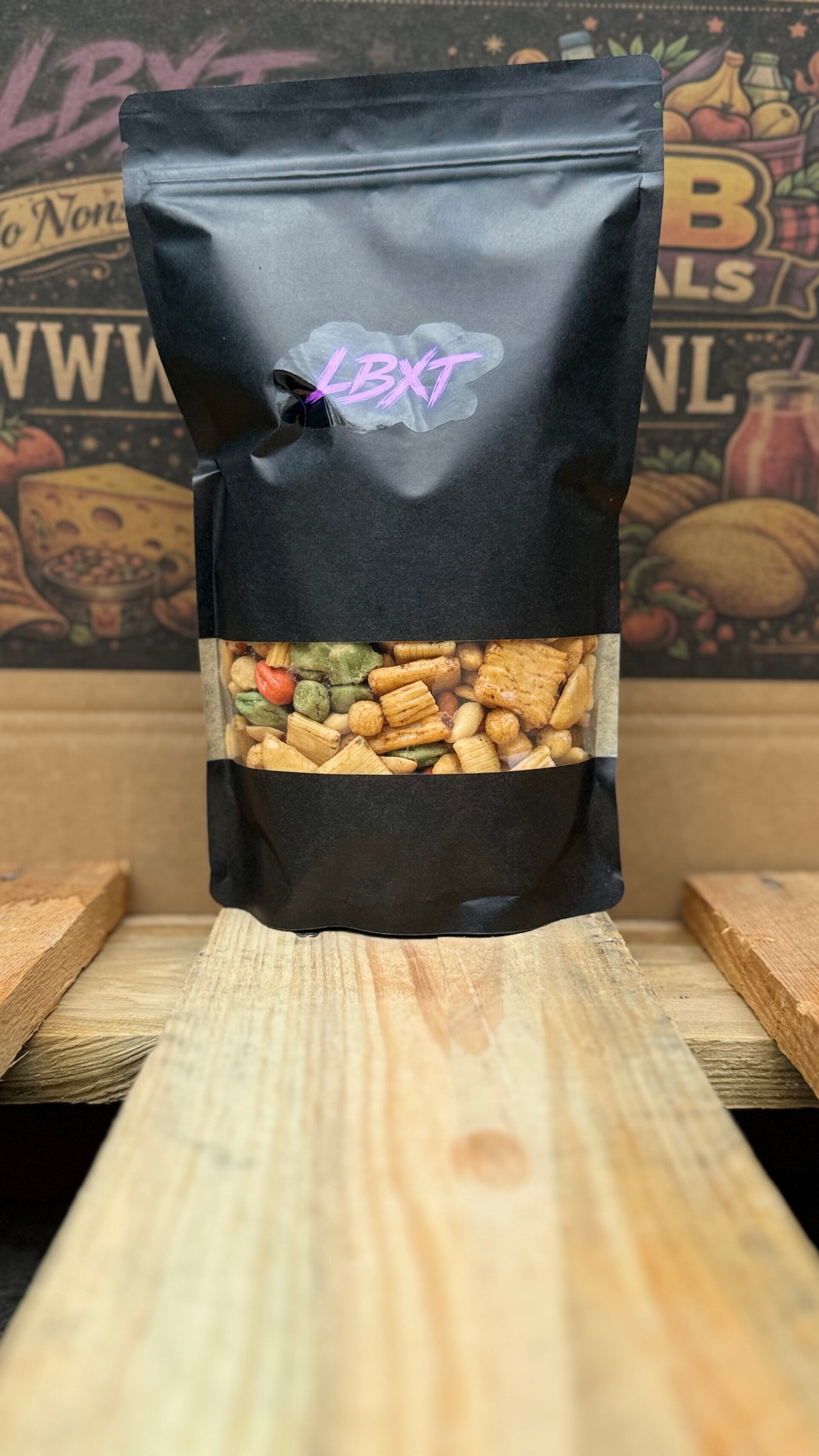 LBXT Horeca borrel mix // 500gr