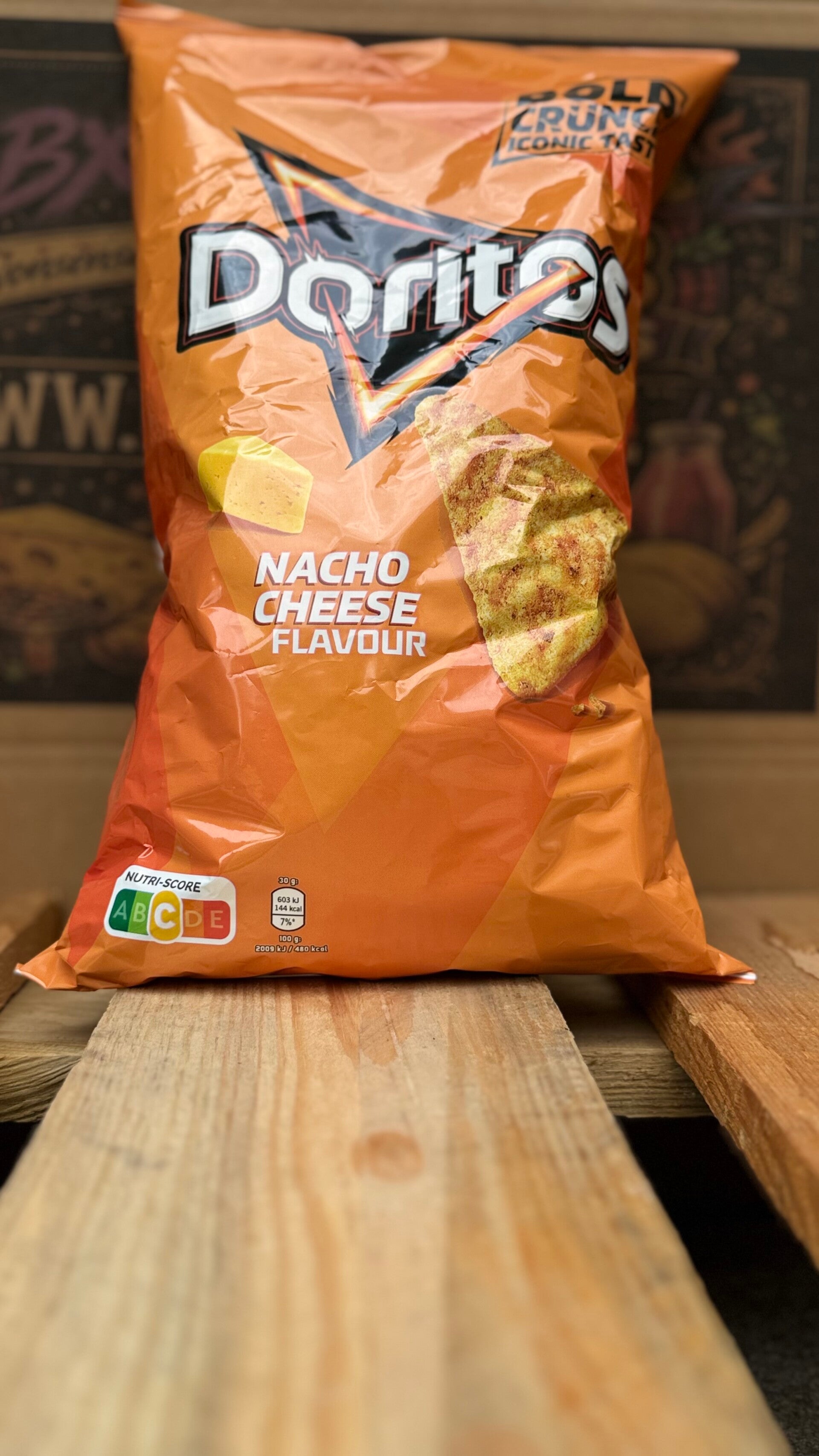 Doritos mega zak nacho cheese 455gr