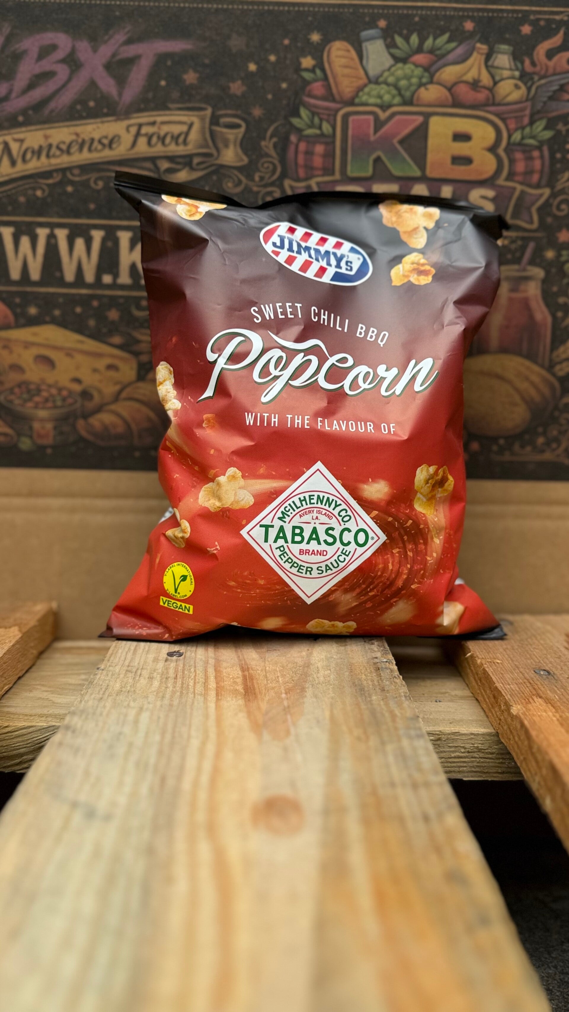 Tabasco popcorn 2 soorten
