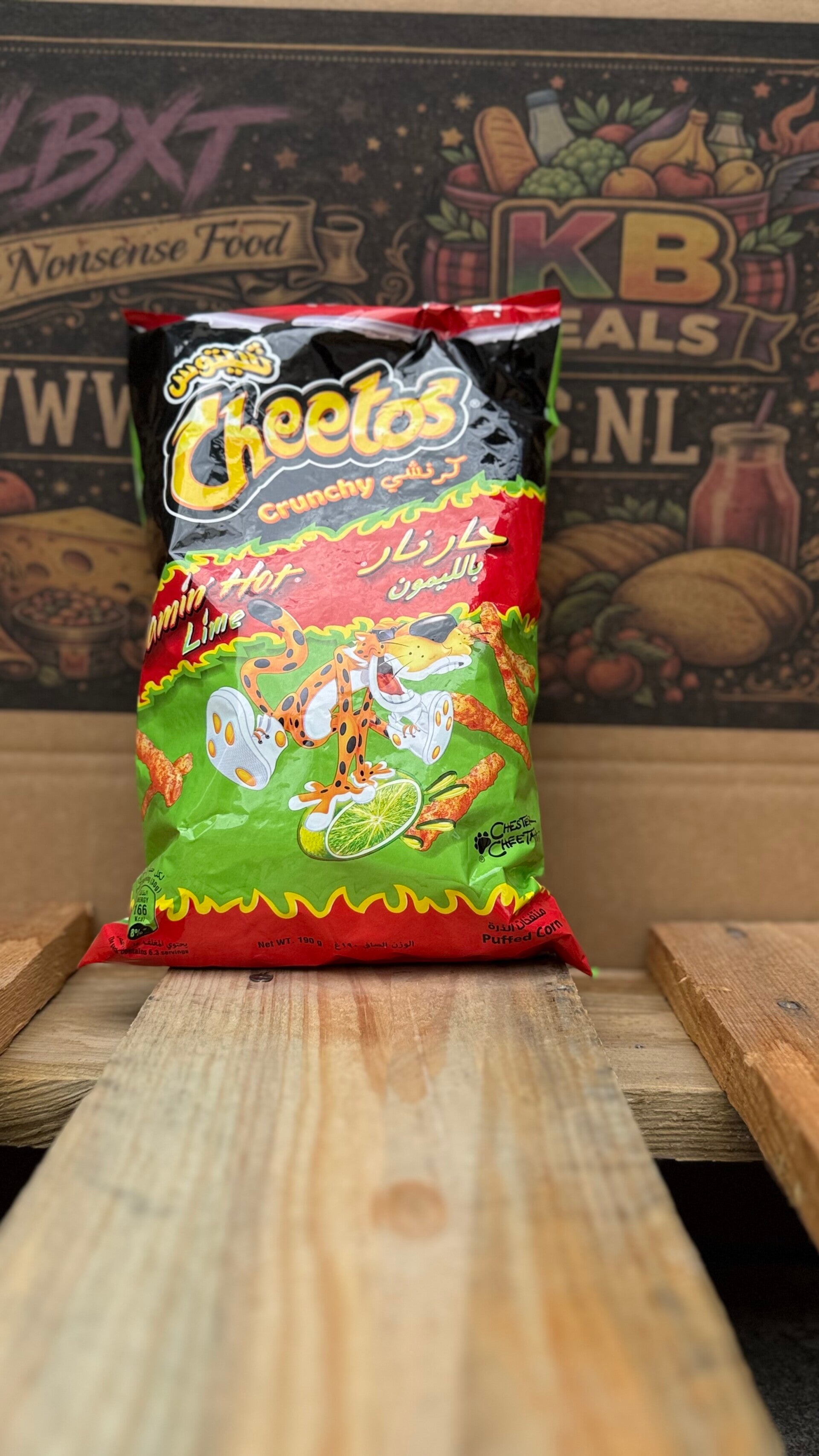 Cheetos Flamin Hot Lime 190g