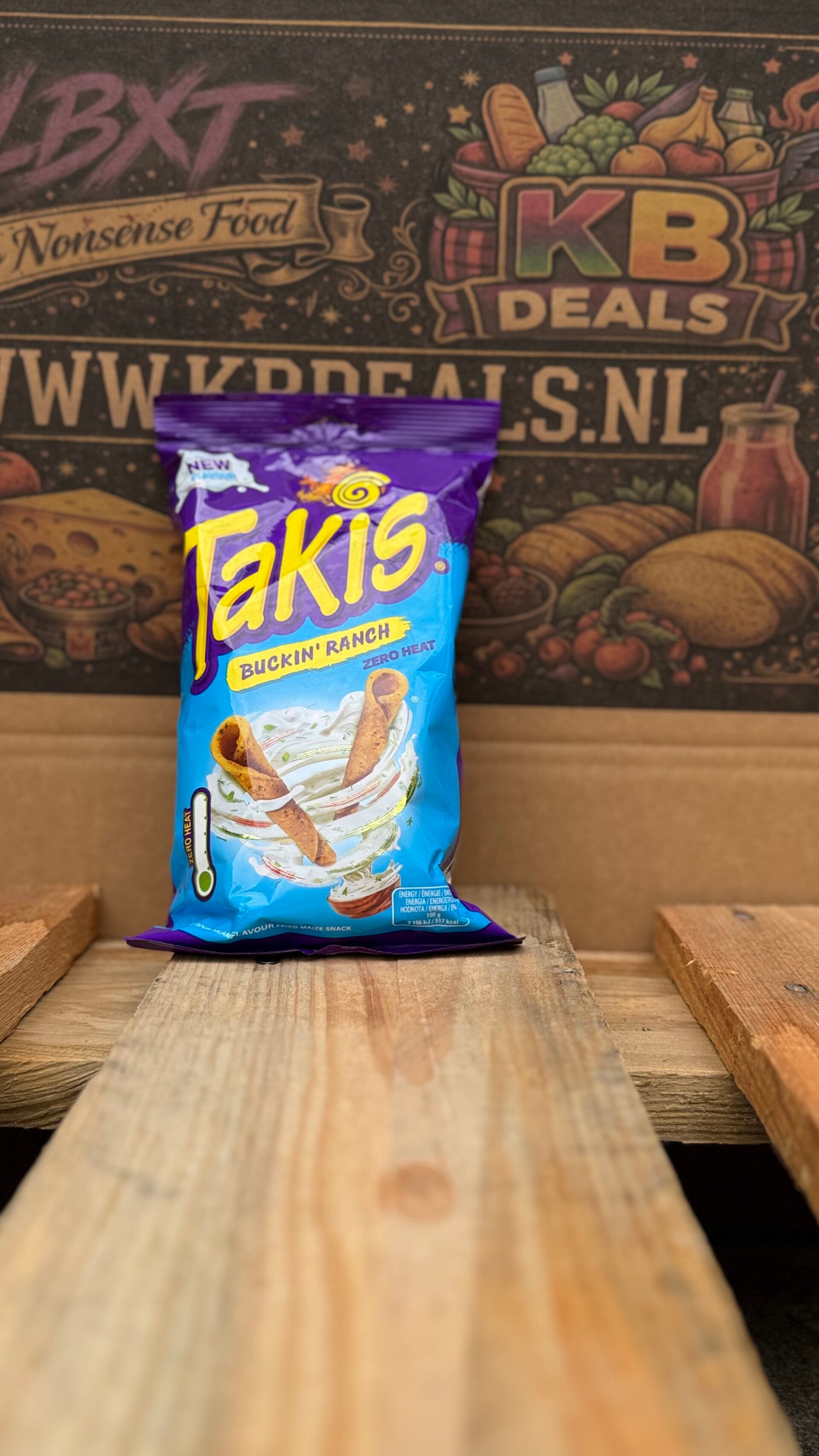 Takis / backin ranch 100gr. (Zero heat)