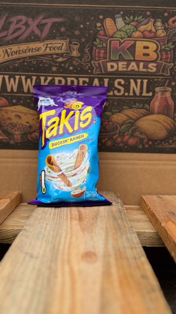 Takis / backin ranch 100gr. (Zero heat)