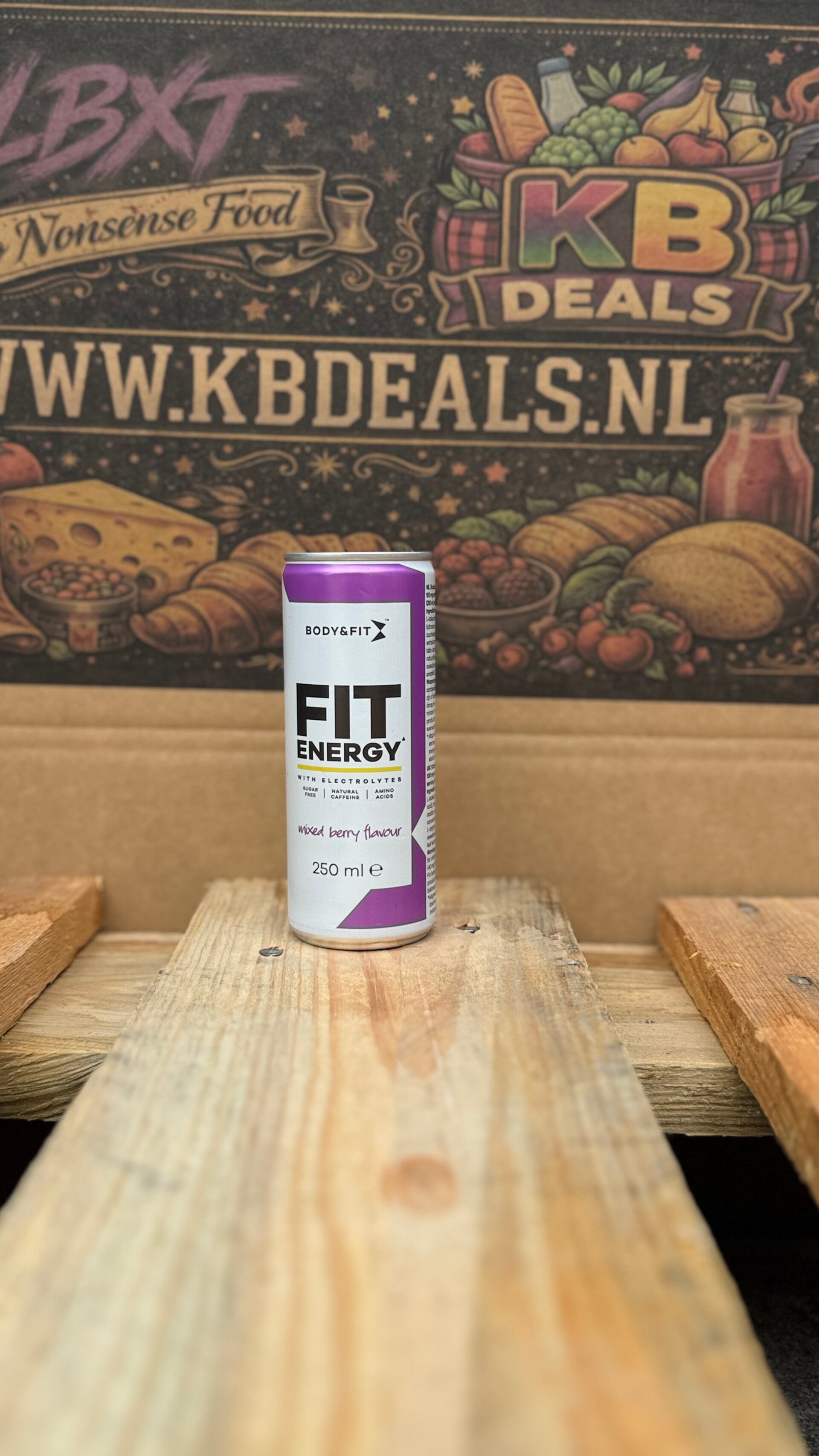 Fit energy mixed berry flavor // incl statiegeld