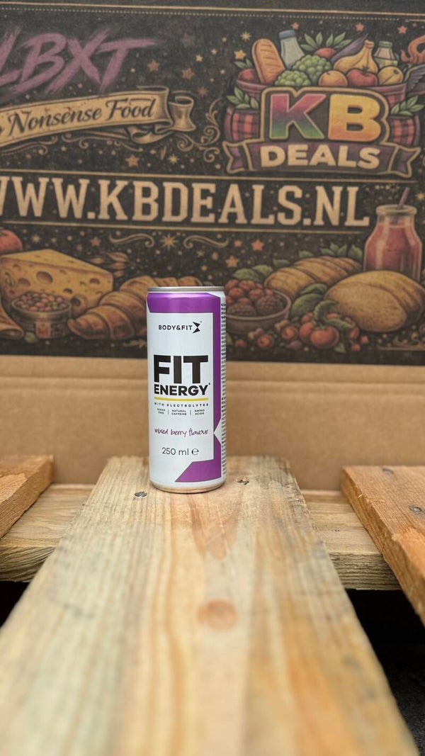 Fit energy mixed berry flavor // incl statiegeld