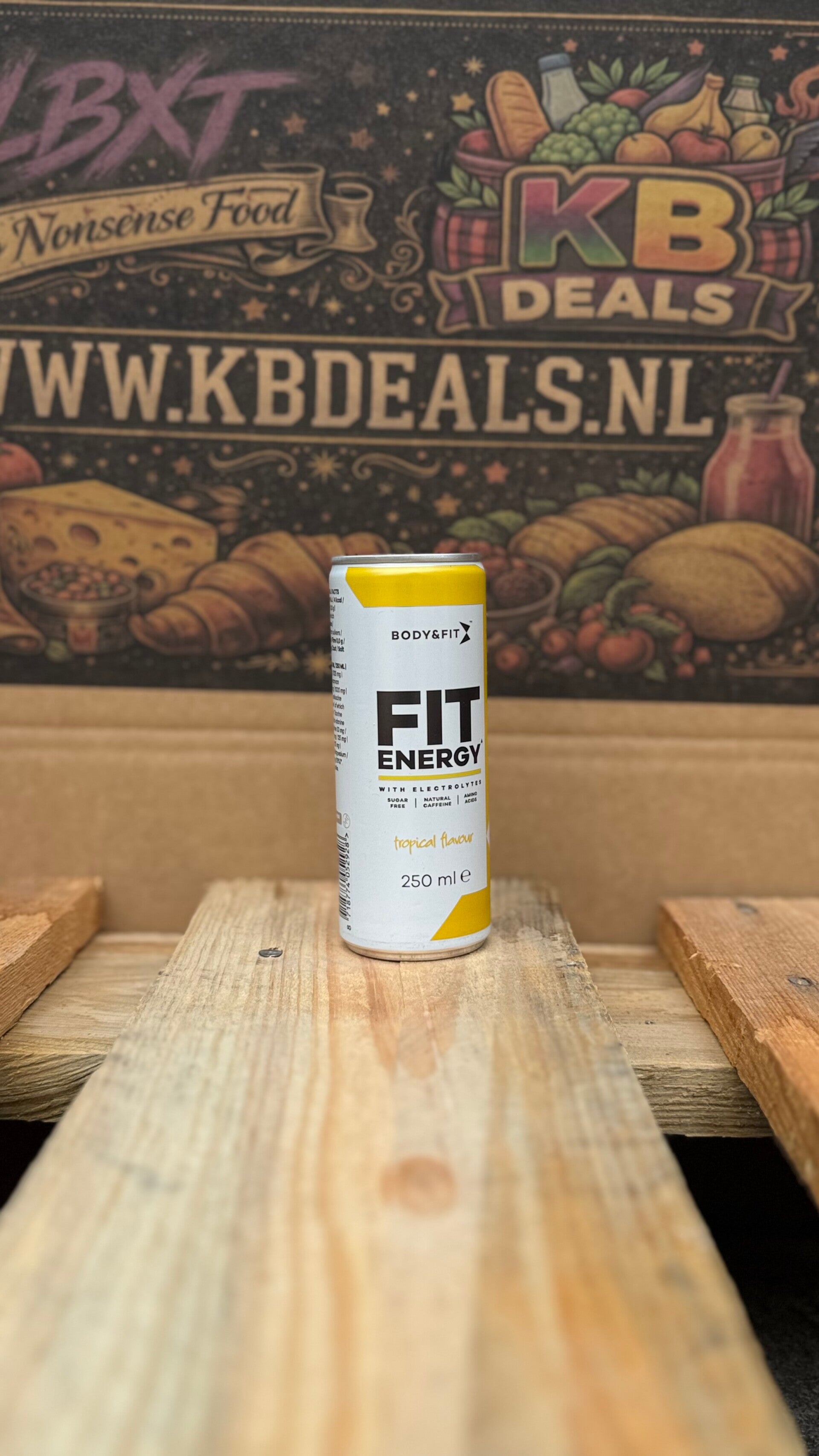 Fit energy troppical flavor // incl statiegeld