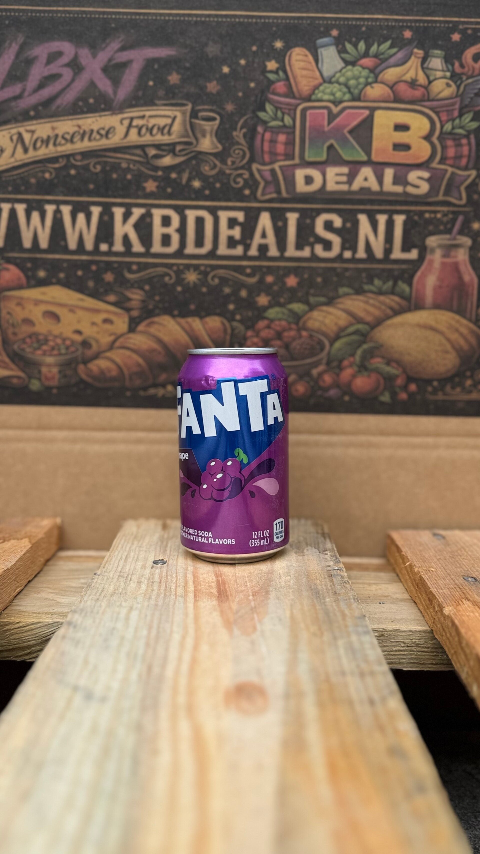 Fanta grape blik// incl statiegeld