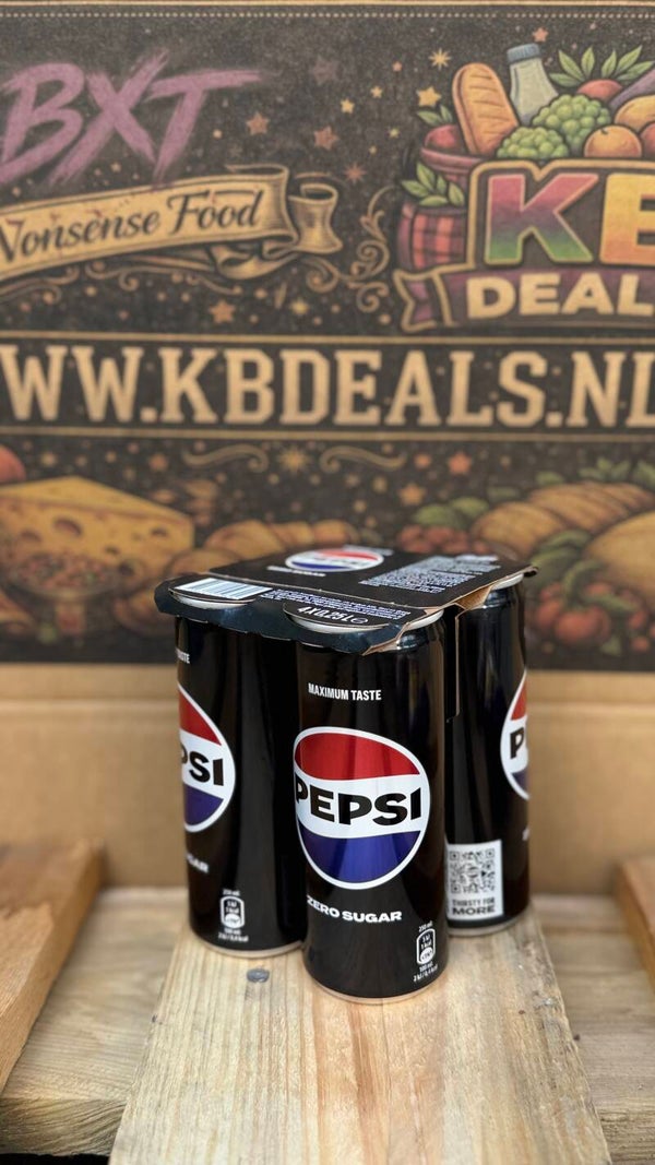 Pepsi max 4 pack