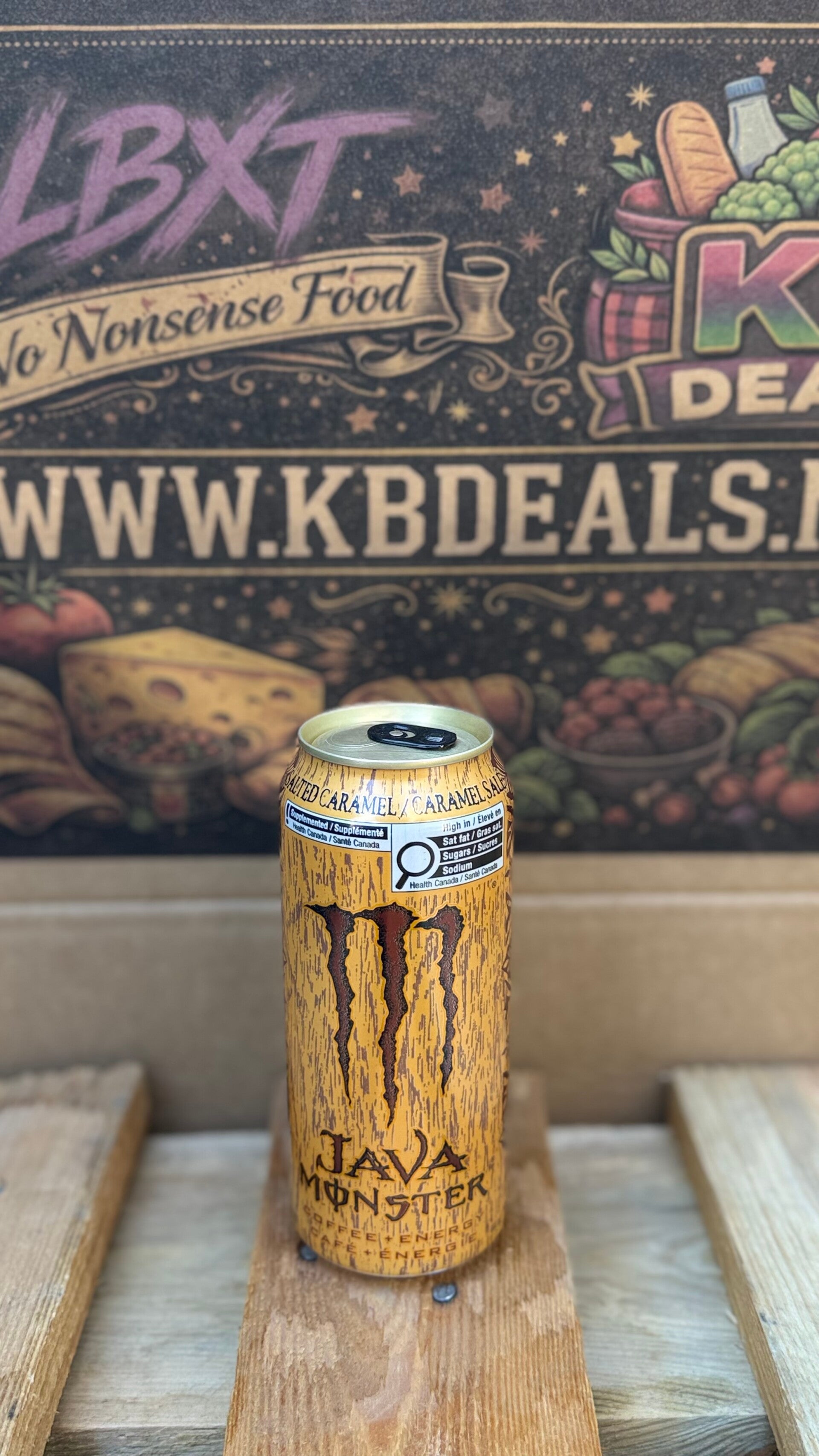Monster Java salted caramel // incl statiegeld