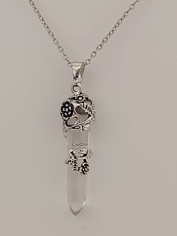 Obelisk met helder Kristal