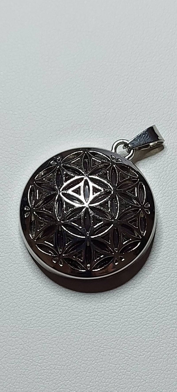 Bloem des levens met Amethist