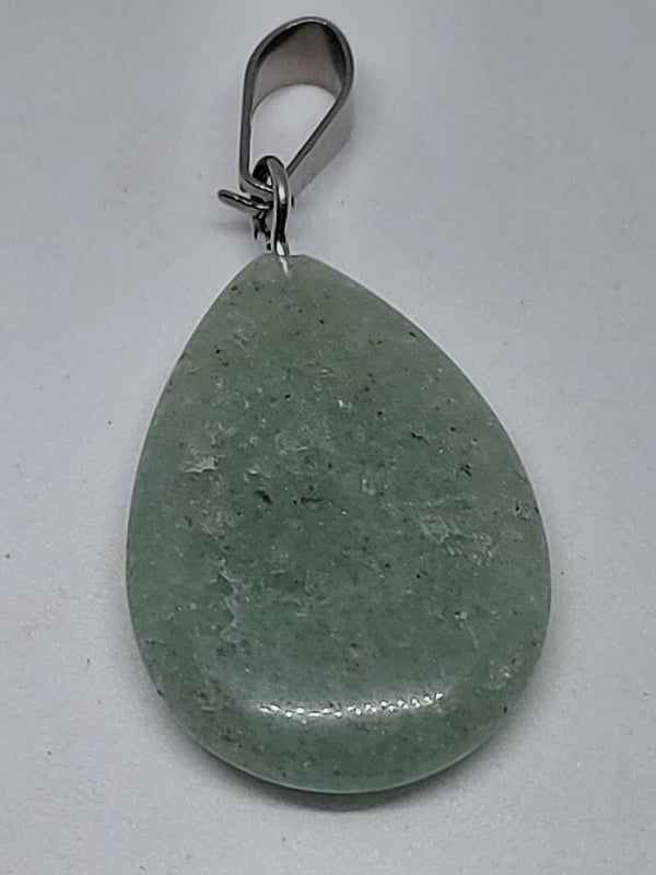 Groene Aventurijn druppel hanger