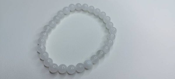 Witte Jade armband
