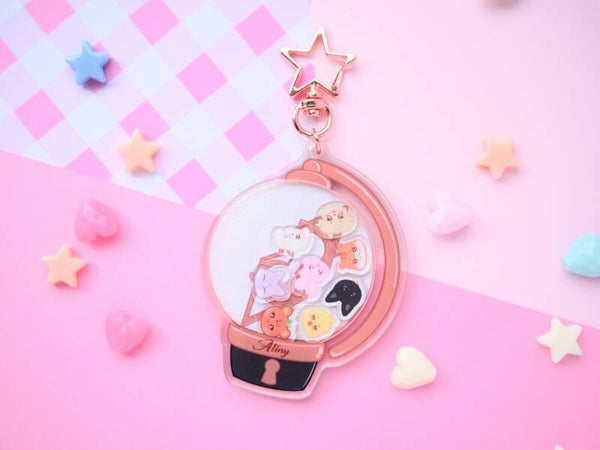 Porte-clés shaker Ateez et SKZ