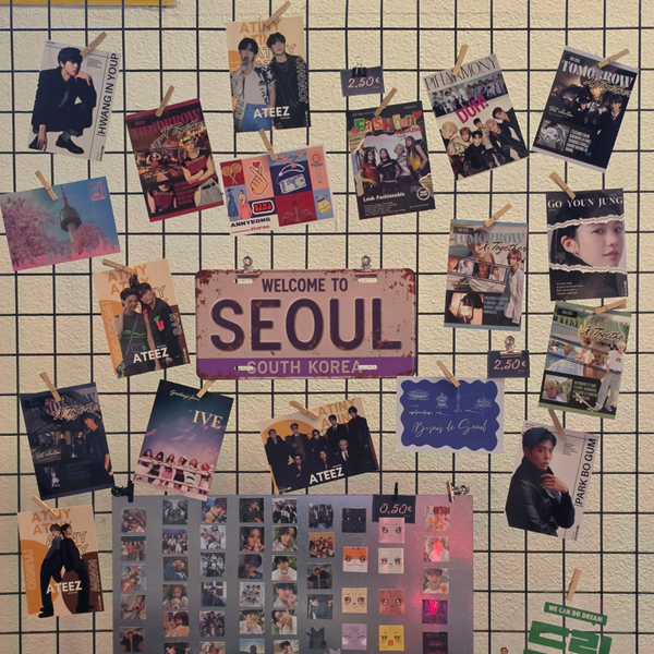 Cartes postales K-pop & K-culture