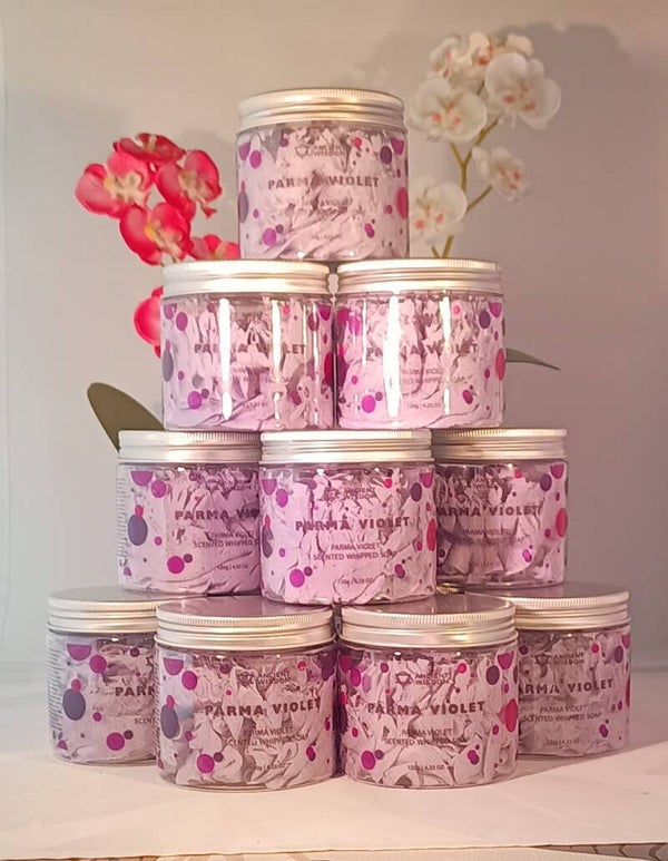 Savon fouetté Violette
