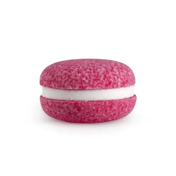 Macaron de bain effervescent parfum Cranberry