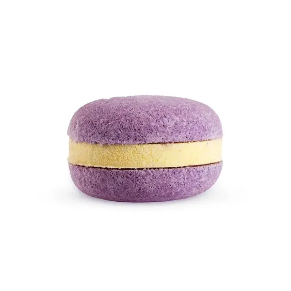 Macaron de bain effervescent parfum Fruit de la passion