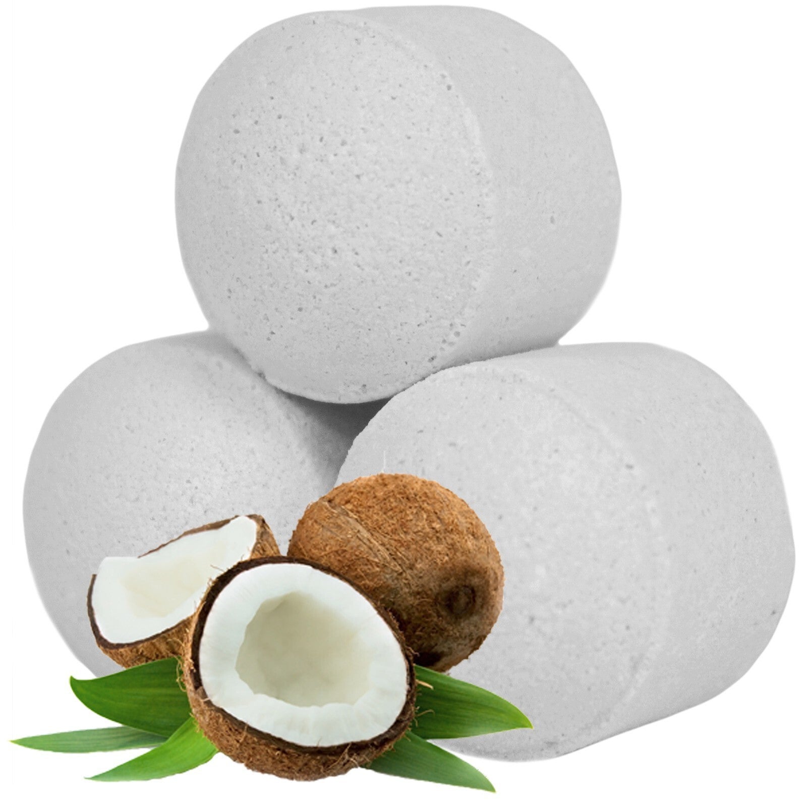 Mini billes de bain effervescent - Noix de Coco