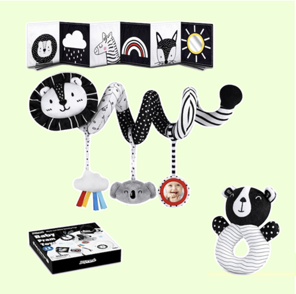 Spillsaache-Set fir den Ufank