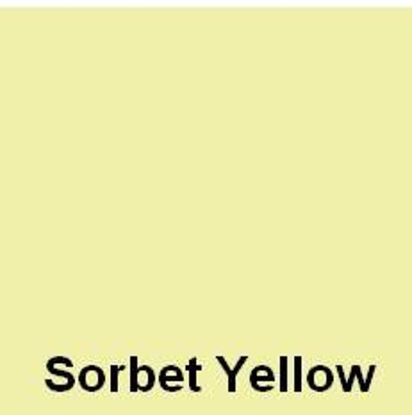 Sorbet (Pale Yellow) 4x6" (A6) Aperture Card - Square Aperture