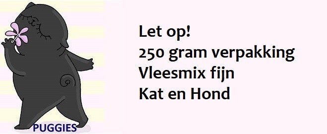 Lotgering Basismix Kat/hond Vleesmix
