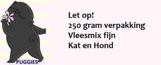 Lotgering Basismix Kat/hond Vleesmix