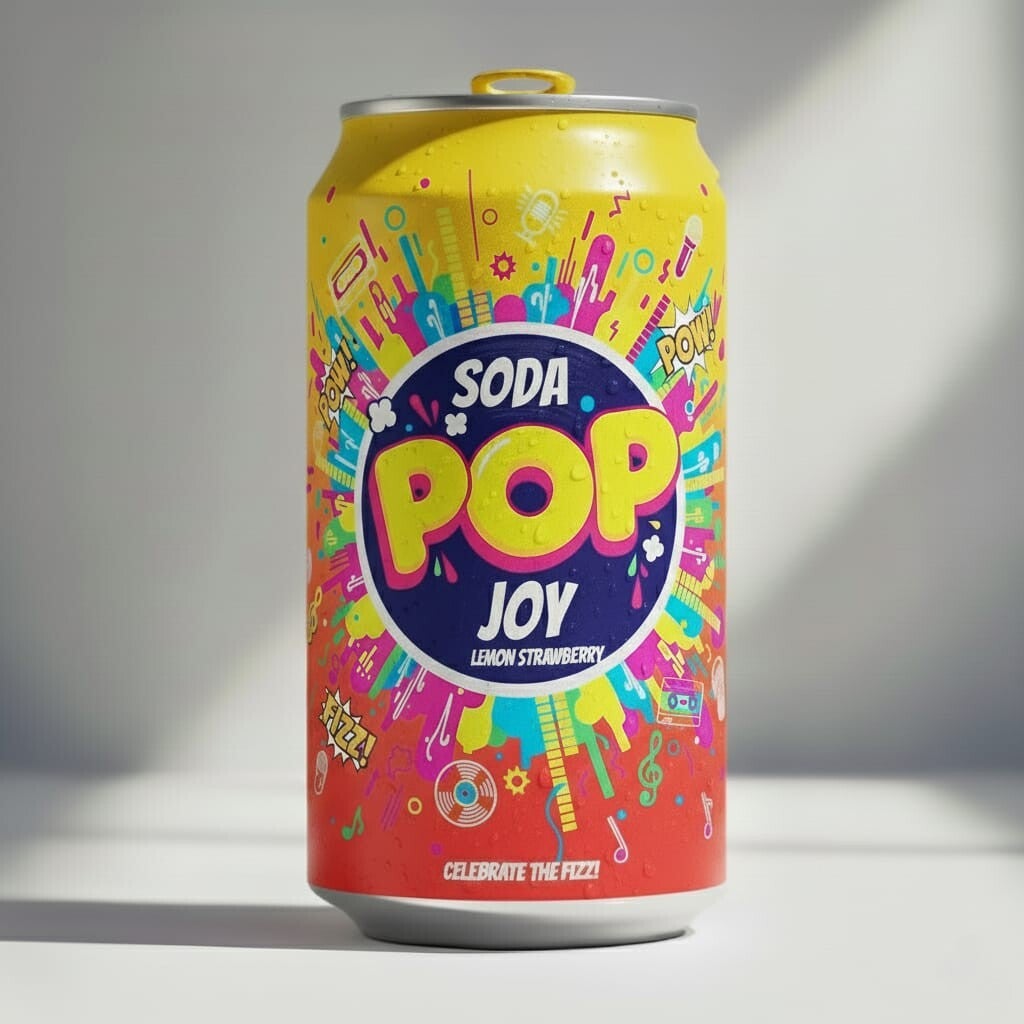 Lemon Strawberry Pop