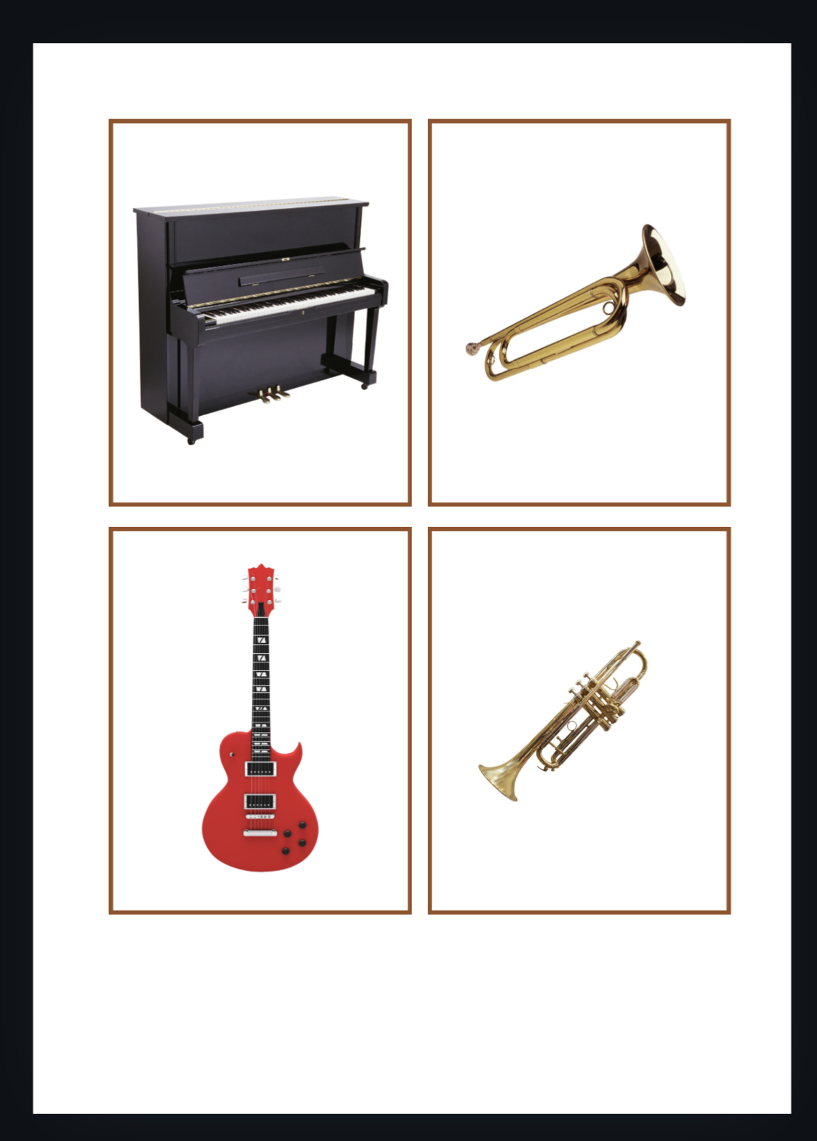 Les instruments de musique