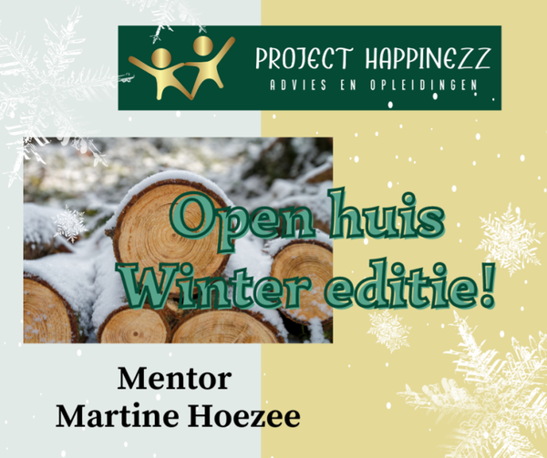 Project Happinezz Open Huis WINTER editie ZONDAG 29 JANUARI 2023