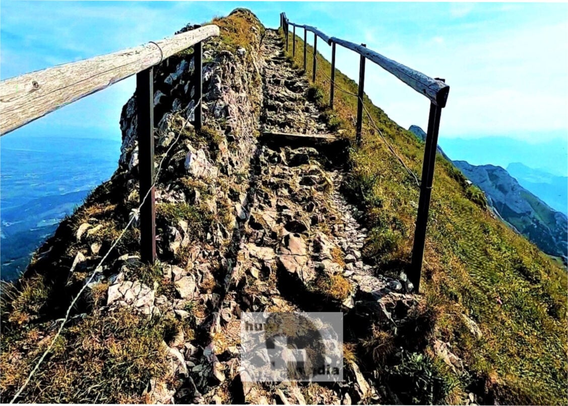 Aufstieg Tomlishorn Poster A4