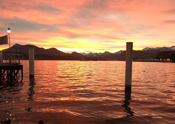 Sonnenaufgang Schwanenplatz
