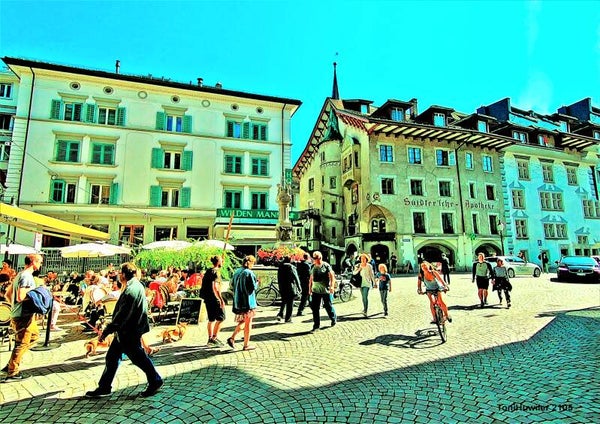 Segesserplatz Druck auf Leinwand 800 x 600