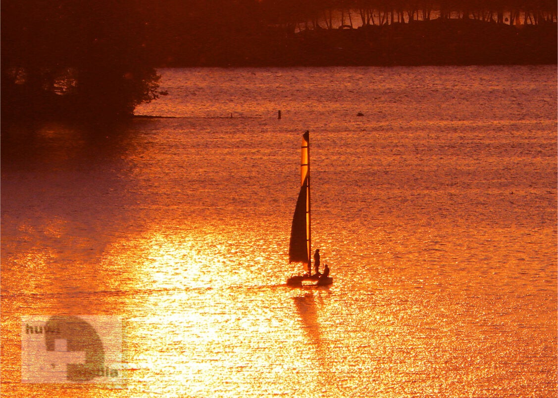 Sunset Lake Lucerne