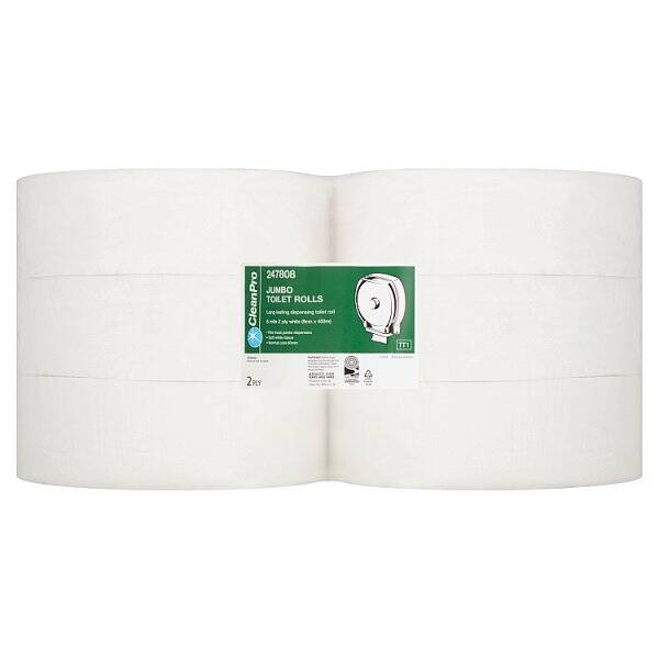 CleanPro Jumbo 6 Toilet Rolls