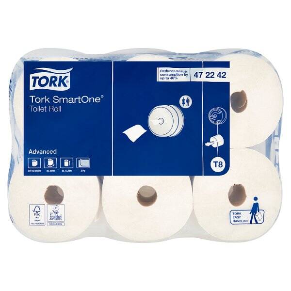 Tork SmartOne Toilet Roll 2 Ply