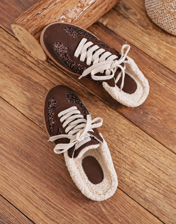 Bruine instapper/sneaker