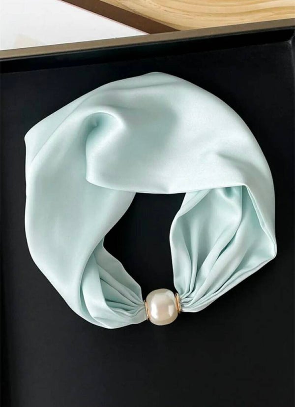 Mint groen effen sjaal