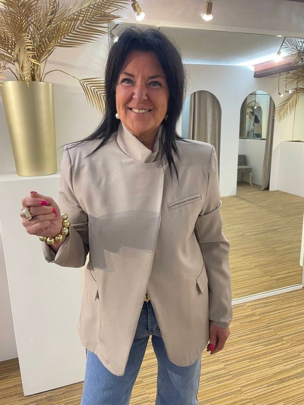 Beige blazer