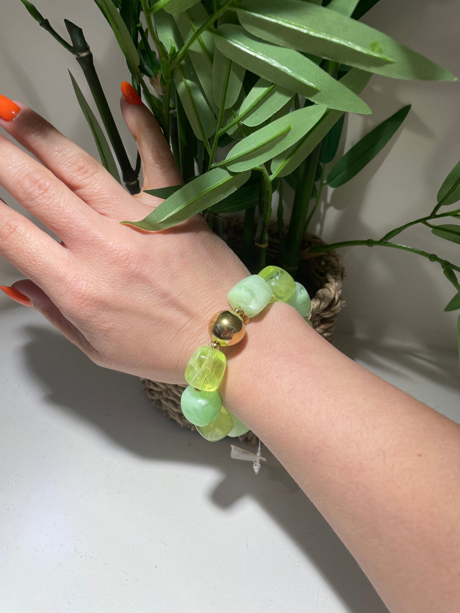 Groen armbandje