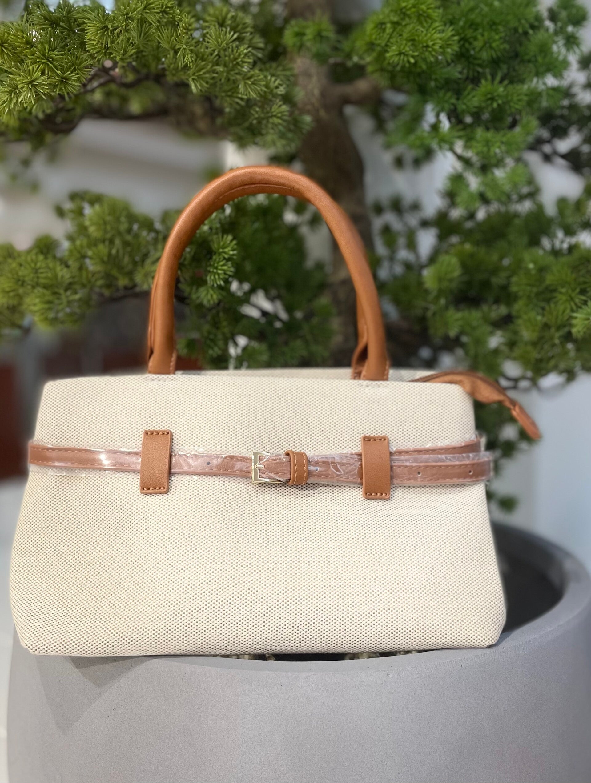 Beige/camel tasje
