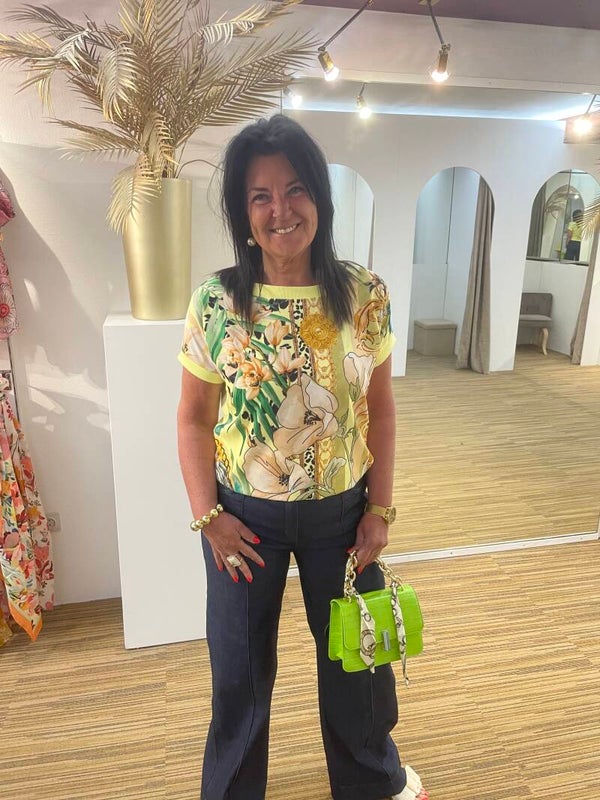 Geel/groen tshirt