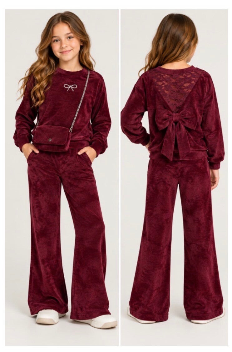 Bordeaux comfy setje