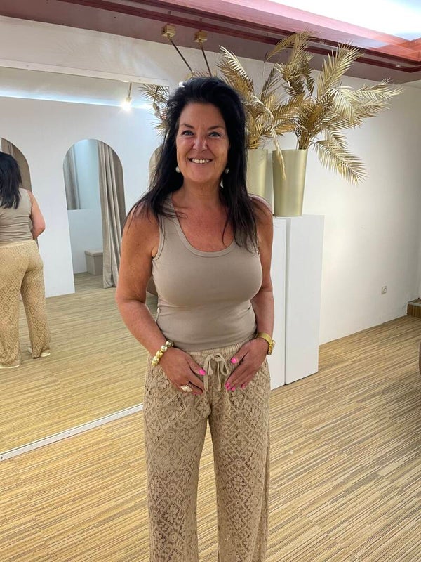 Taupe topje