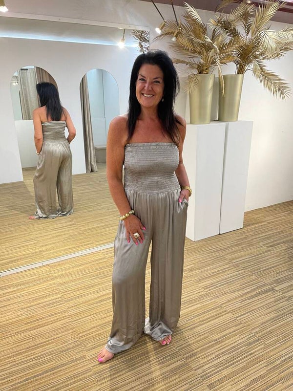 Grijs jumpsuit