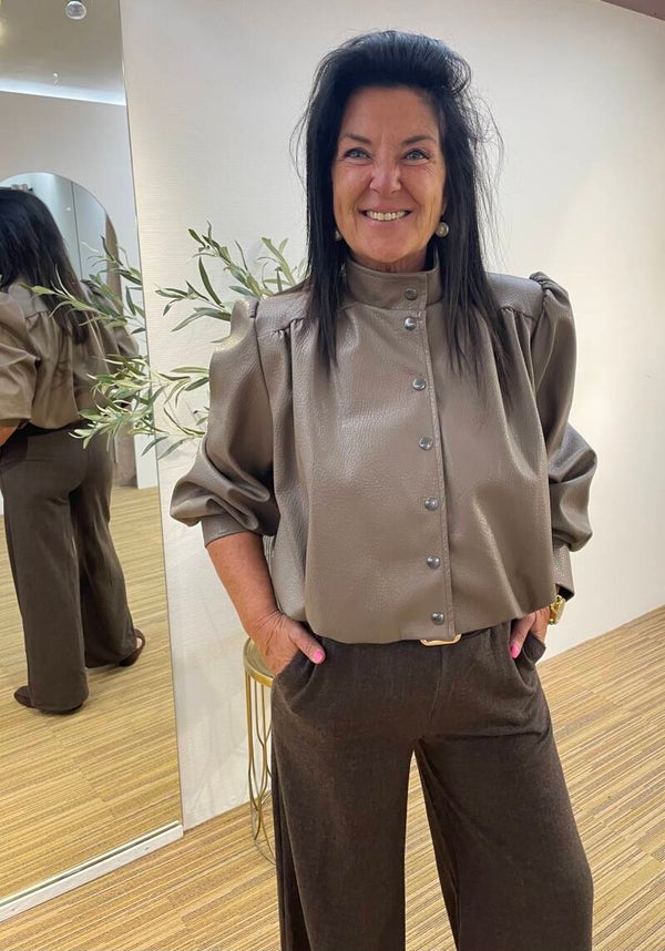 Bomber jasje taupe