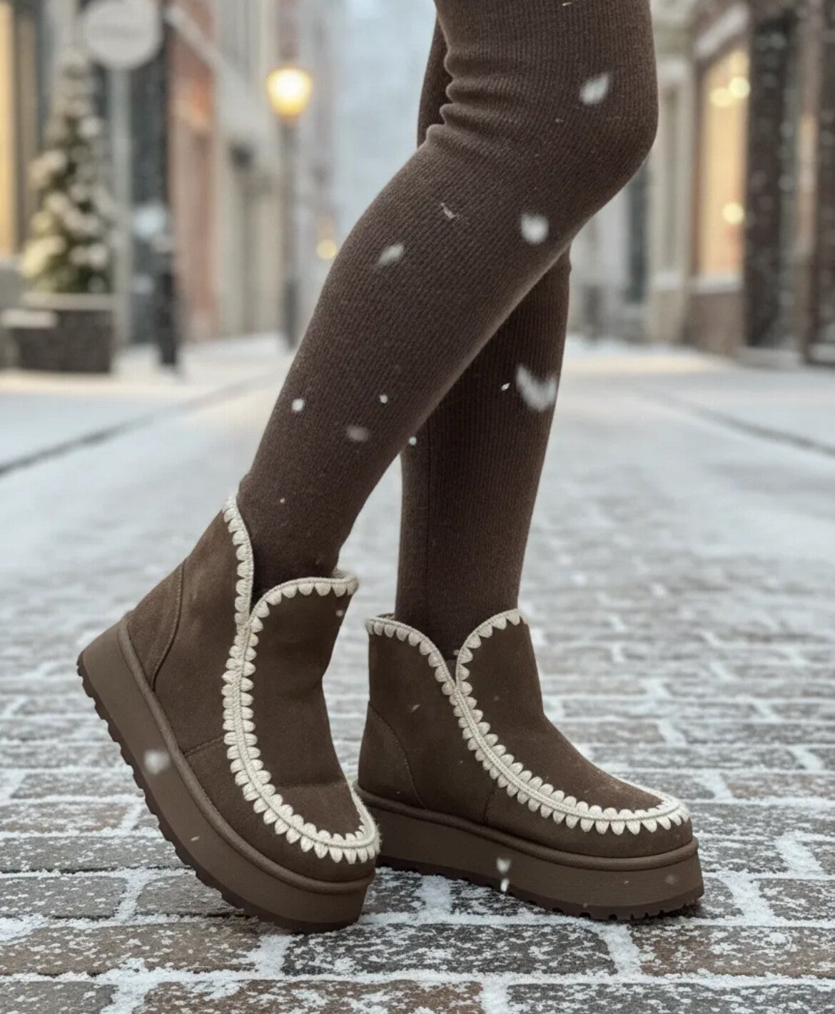 Chocolade bruine boots