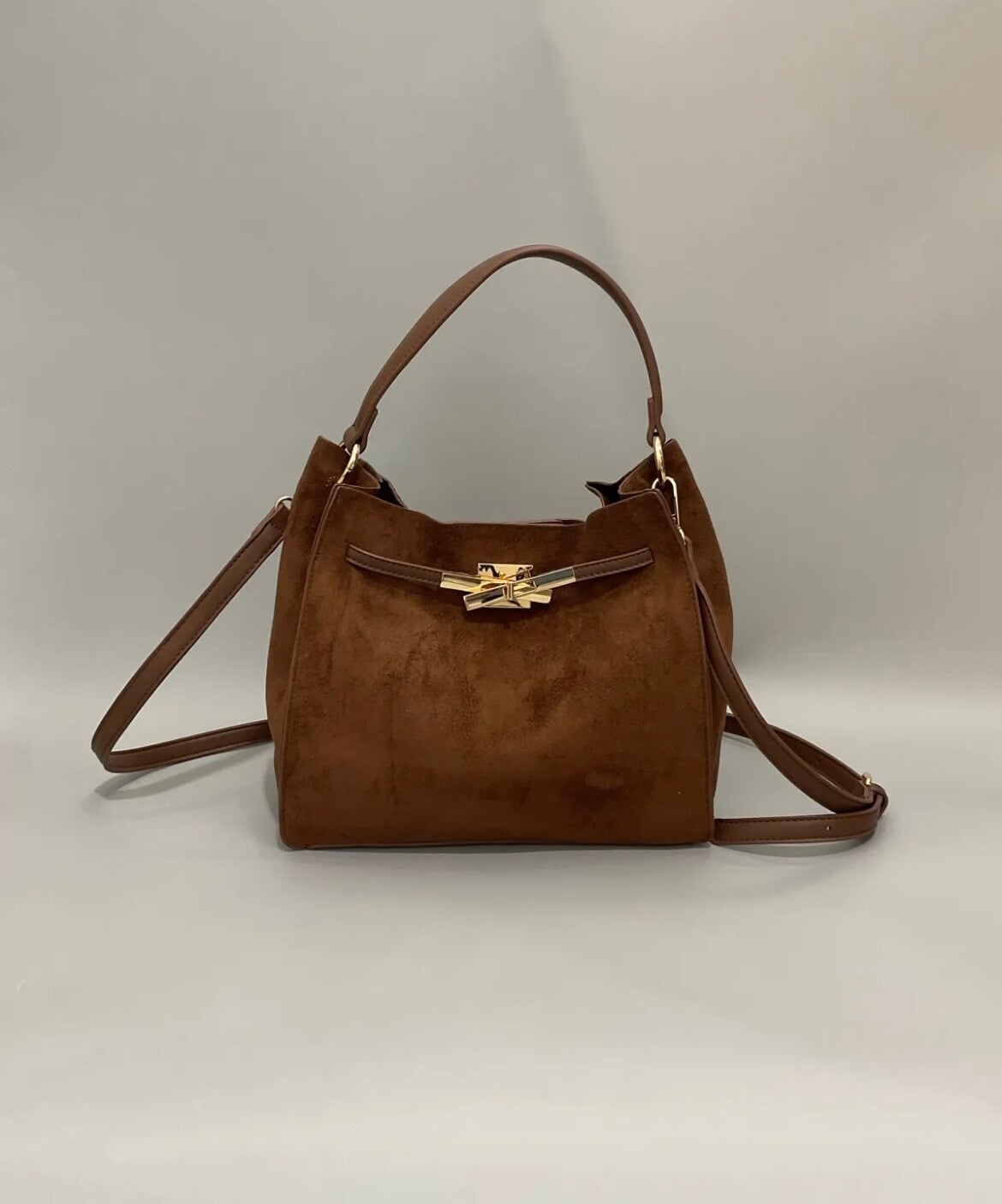Vierkante tas camel