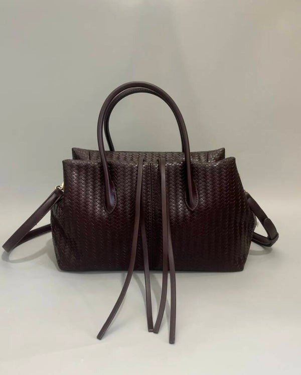 Bordeaux tas met lintjes