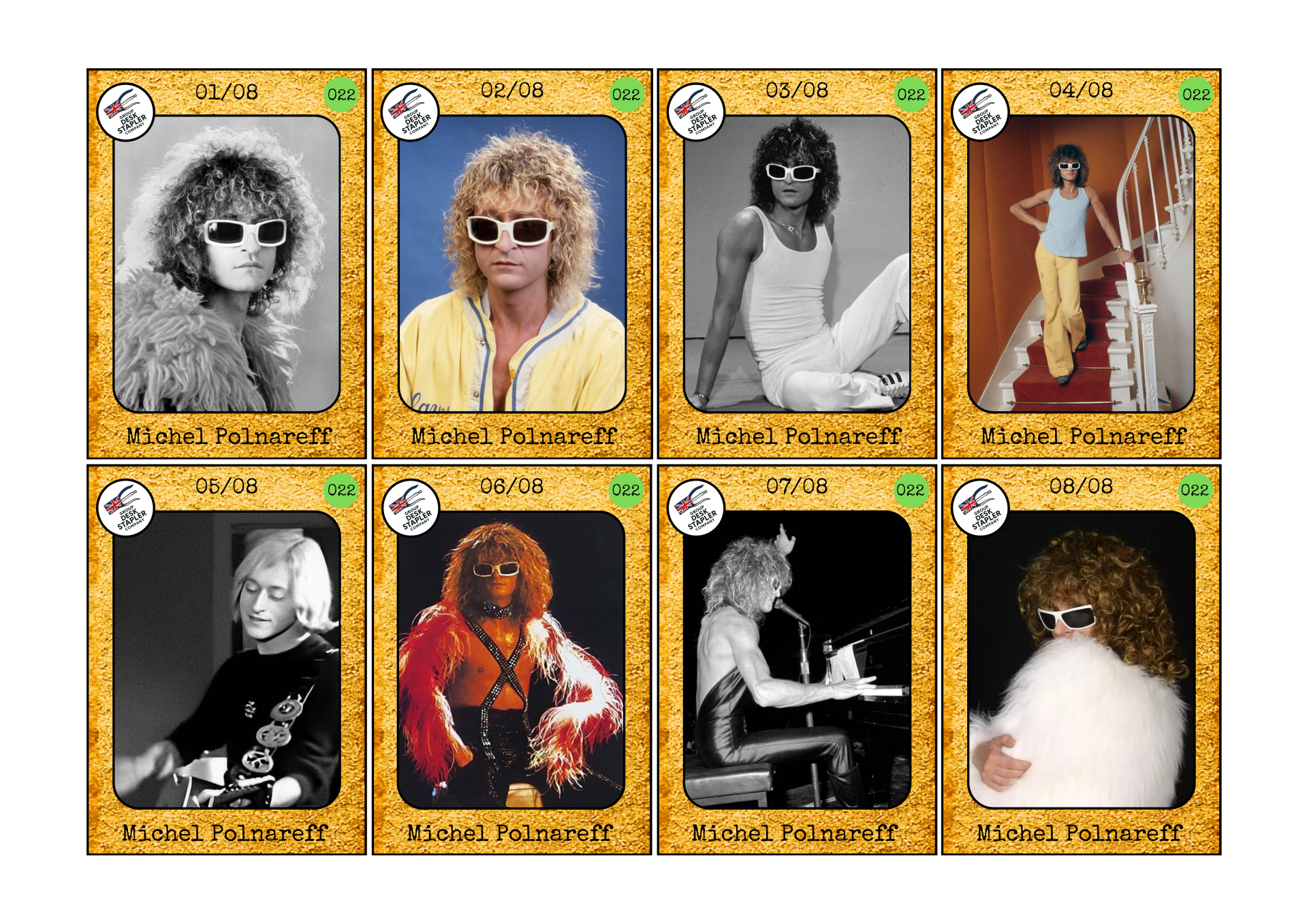 022 - Michel Polnareff "Edition French Singers"